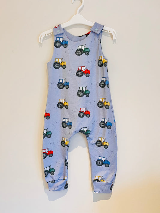 NEW Tractor Print Romper