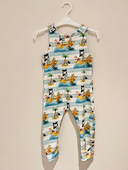 Dino Pirate Romper